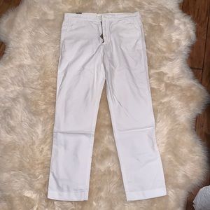J. Crew White Pants